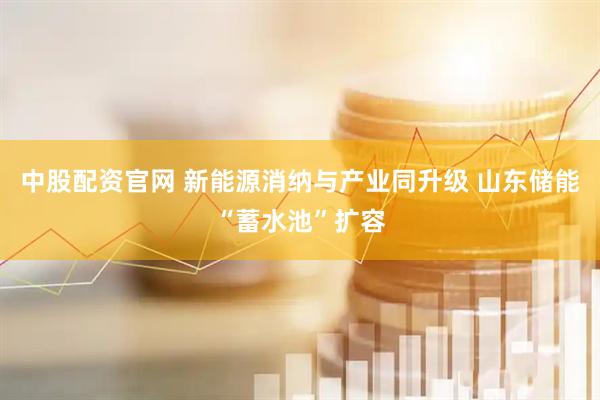 中股配资官网 新能源消纳与产业同升级 山东储能“蓄水池”扩容
